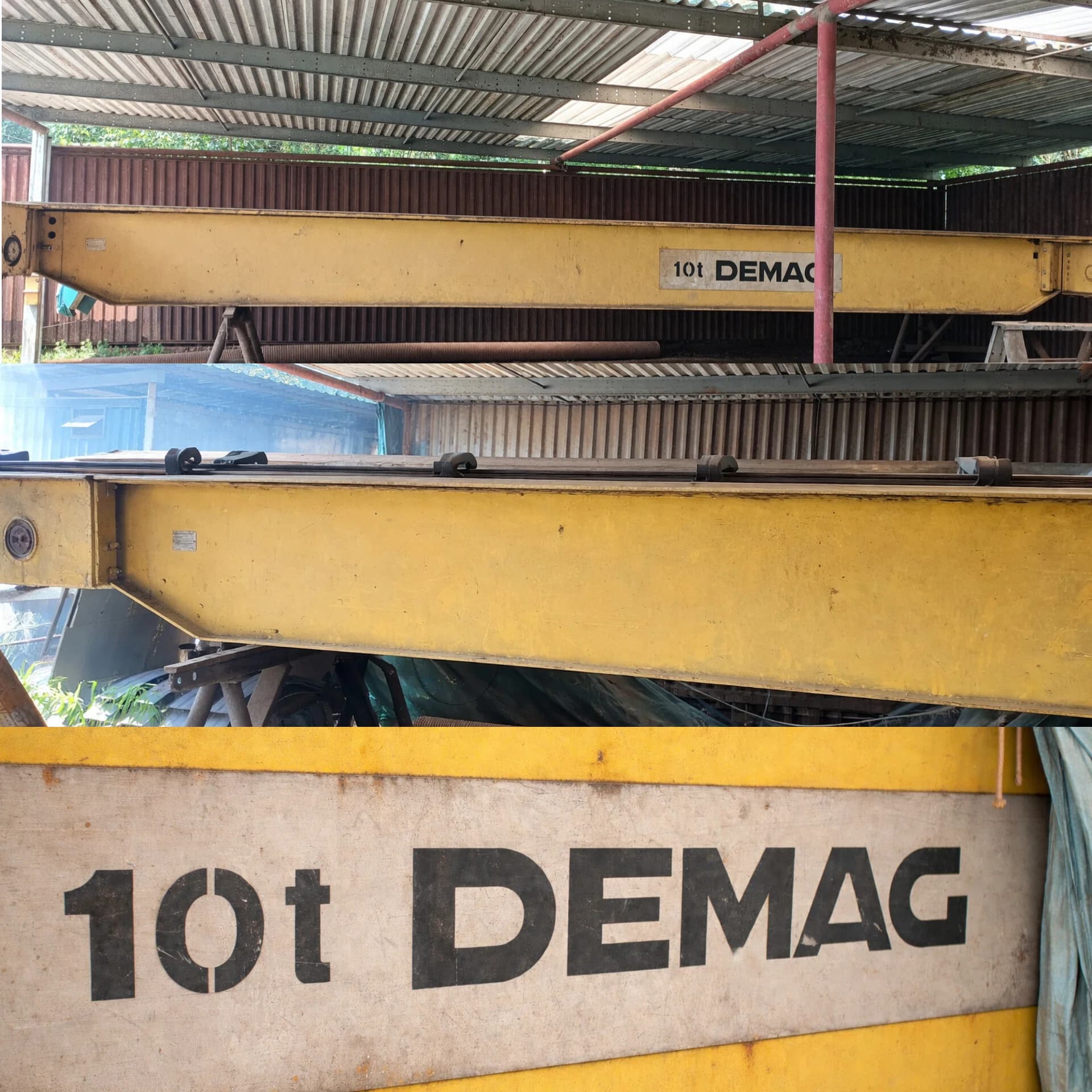 Pontes Rolantes Demag 10T e 5T | Vão 12m | Talha Elétrica 🚨 - Foto 4