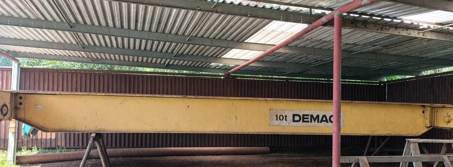 Pontes Rolantes Demag 10T e 5T | Vão 12m | Talha Elétrica 🚨 - Foto 5