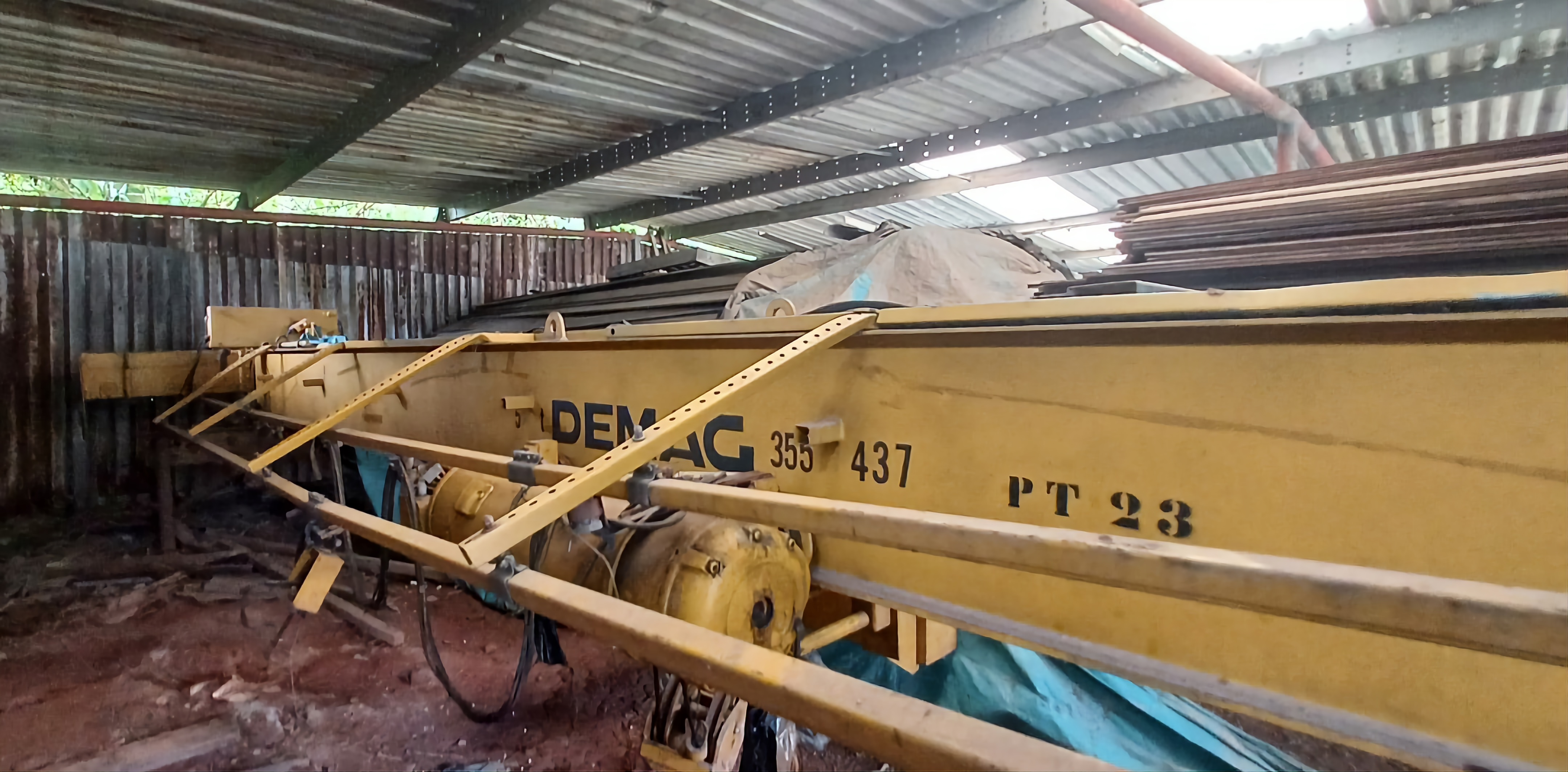 Pontes Rolantes Demag 10T e 5T | Vão 12m | Talha Elétrica 🚨 - Foto 7