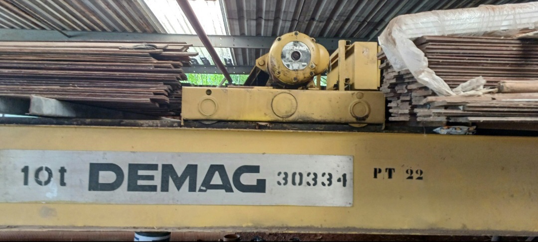 Pontes Rolantes Demag 10T e 5T | Vão 12m | Talha Elétrica 🚨 - Foto 10