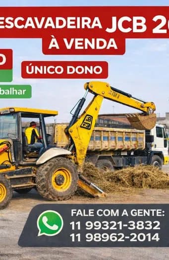 Retroescavadeira JCB À Venda