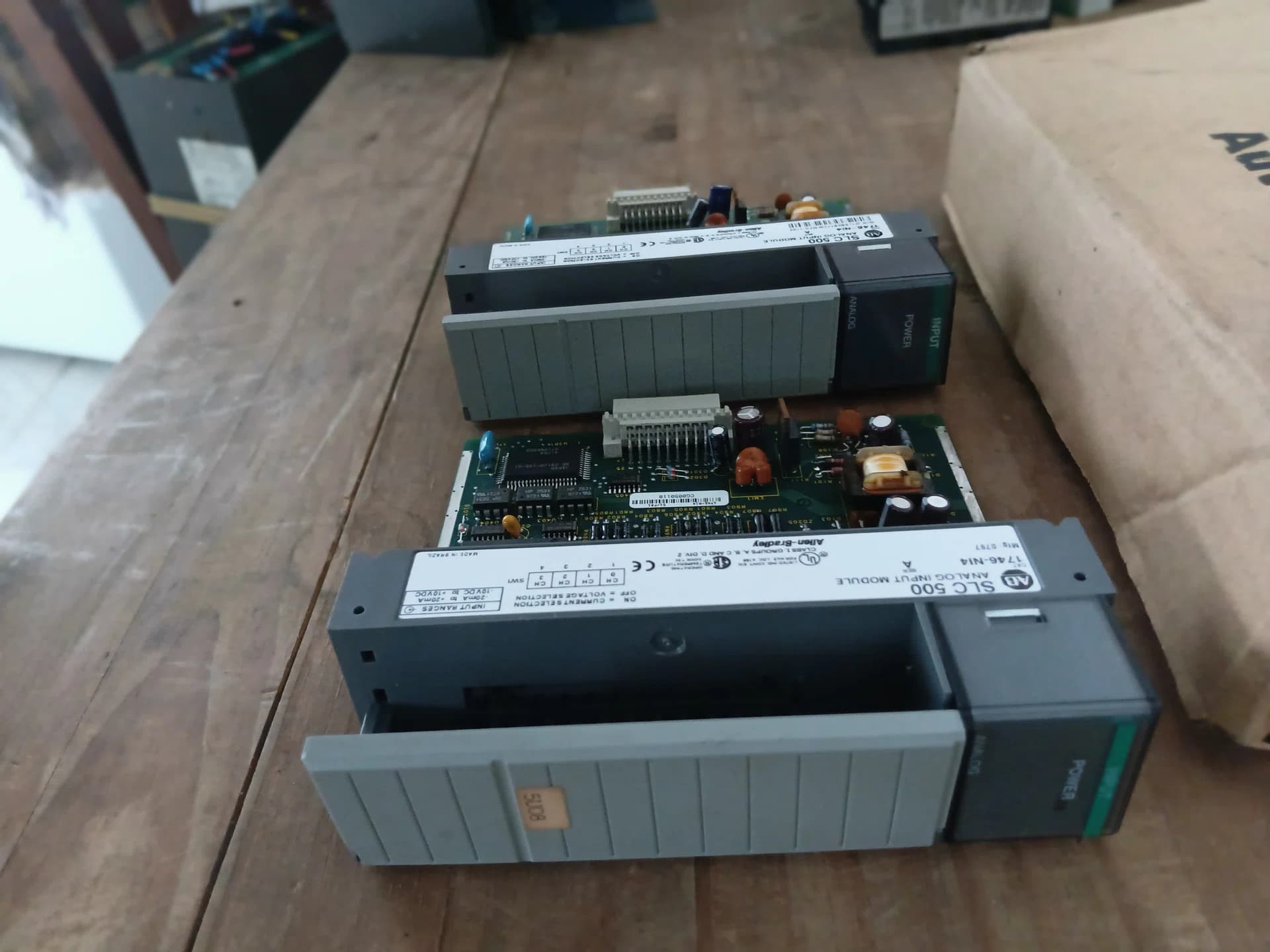 Kit com 2 Módulos Allen-bradley 1746-NI4 Series a - Foto 2