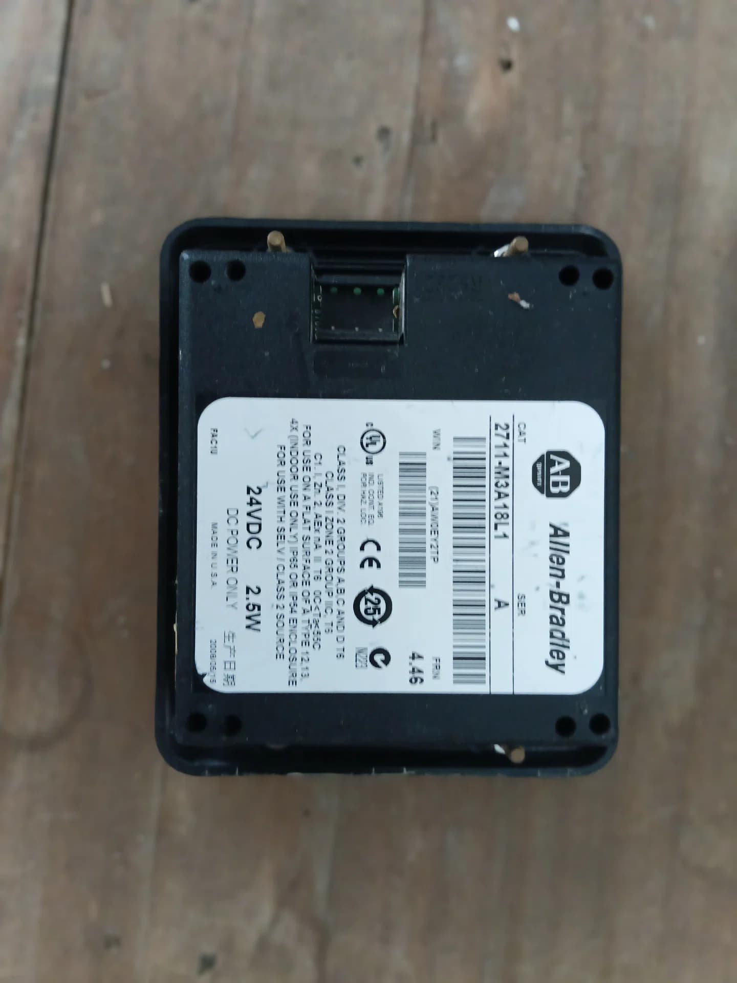 Panelview 300 Micro Allen Bradley 2711-T3A - HMI Usado em Bom Estado - Foto 2