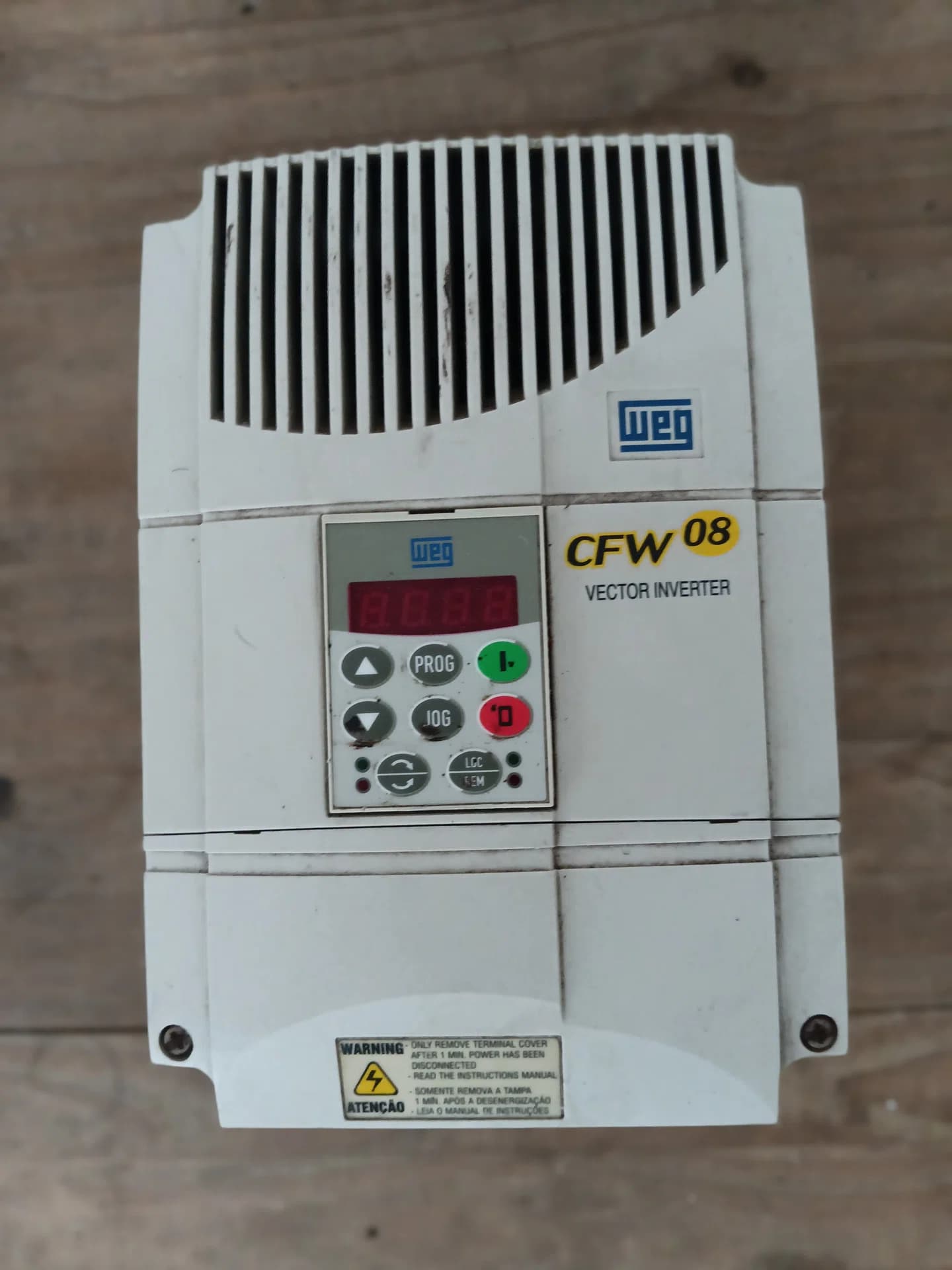 Inversor de Frequência WEG CFW08 CFW080160T3848PSZ 7,5CV 380/480V - Foto 1