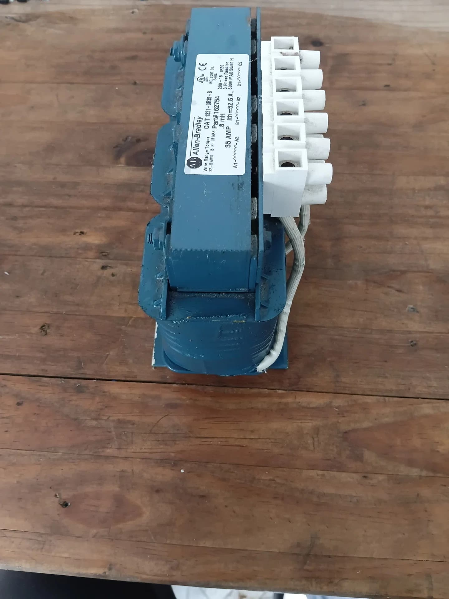 Reator Trifásico Allen-bradley 1321-3R35-B - 35A - Usado - Foto 3