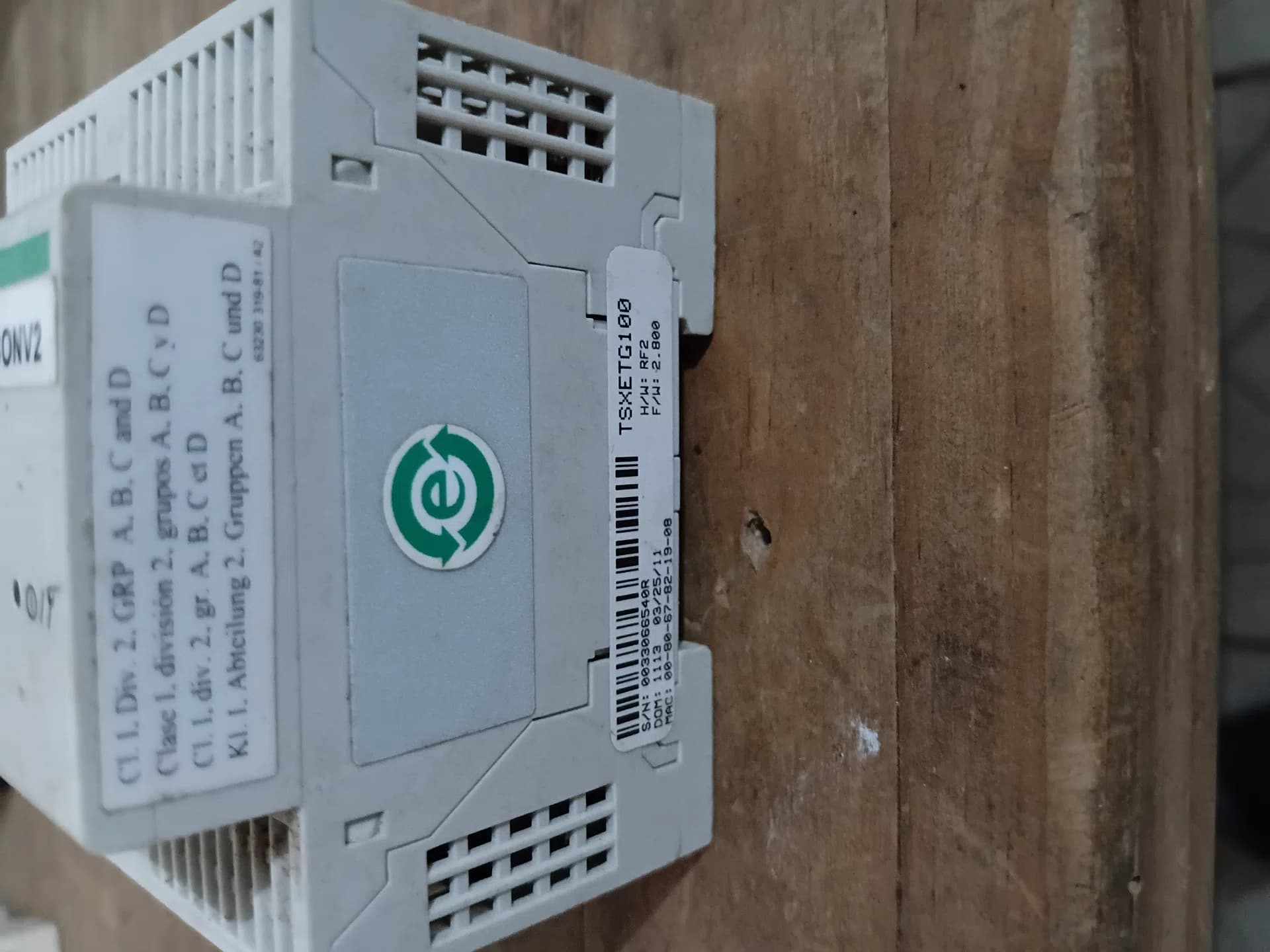 Gateway Schneider Connexium TSXETG100 - RF2/FW2.800 - Ótimo Estado + NF - Foto 4