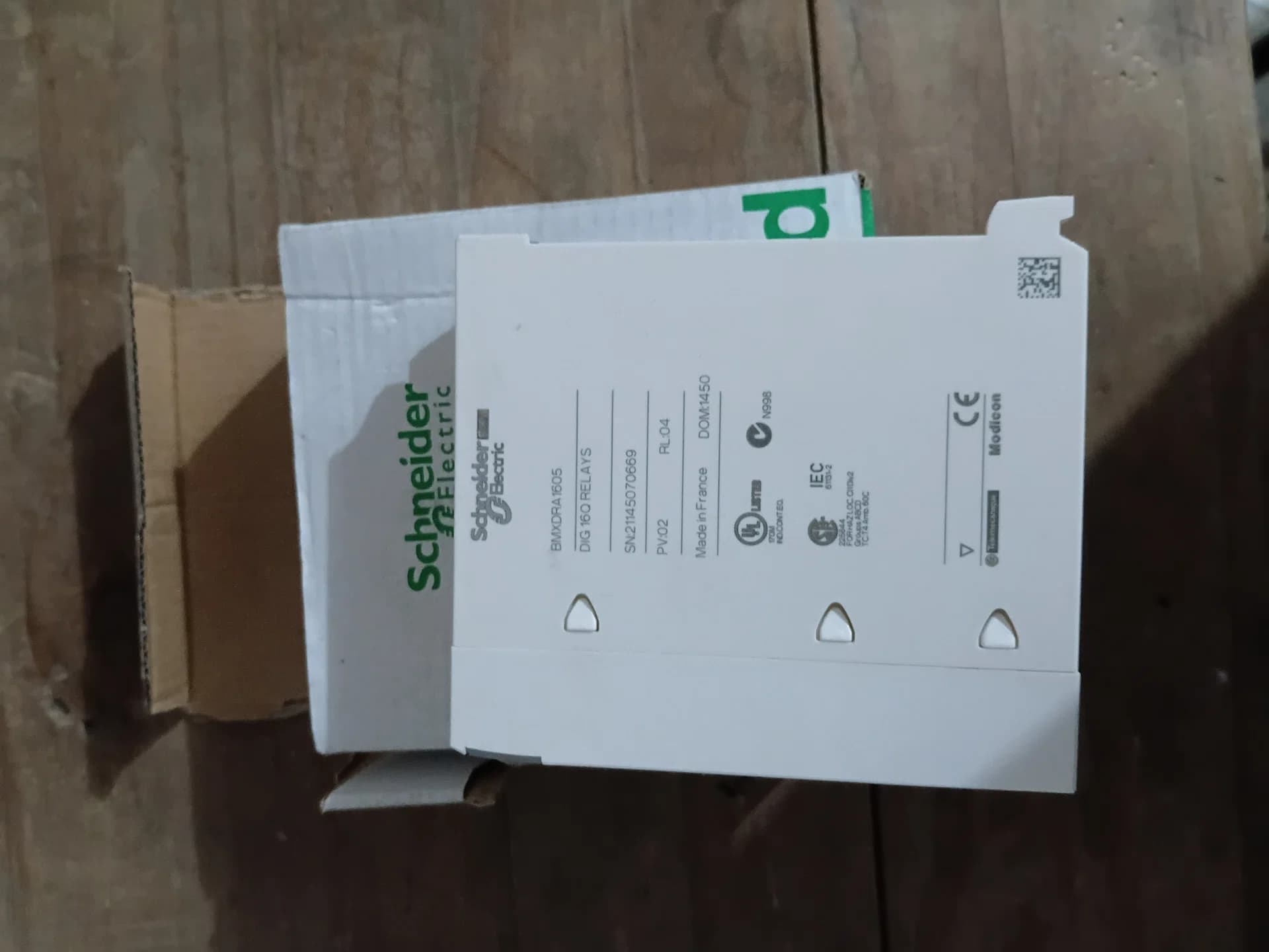 Módulo Saída Relé Schneider BMXDRA1605 - 16 Canais - NOVO NA Caixa + NOTA Fiscal - Foto 1