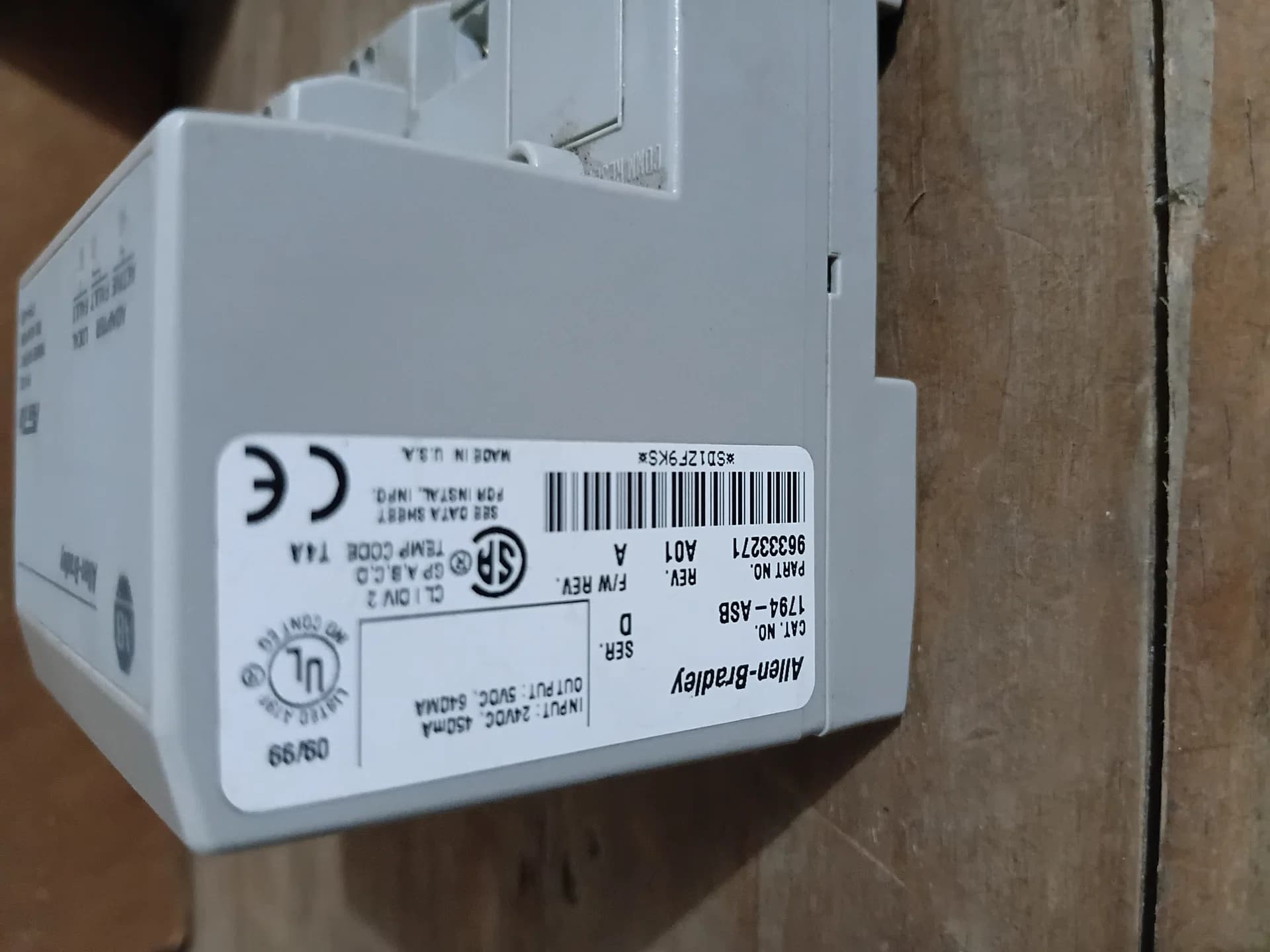 Adaptador RIO Allen-bradley 1794-ASB Série D - FLEX I/o - Usado + NOTA Fiscal - Foto 6