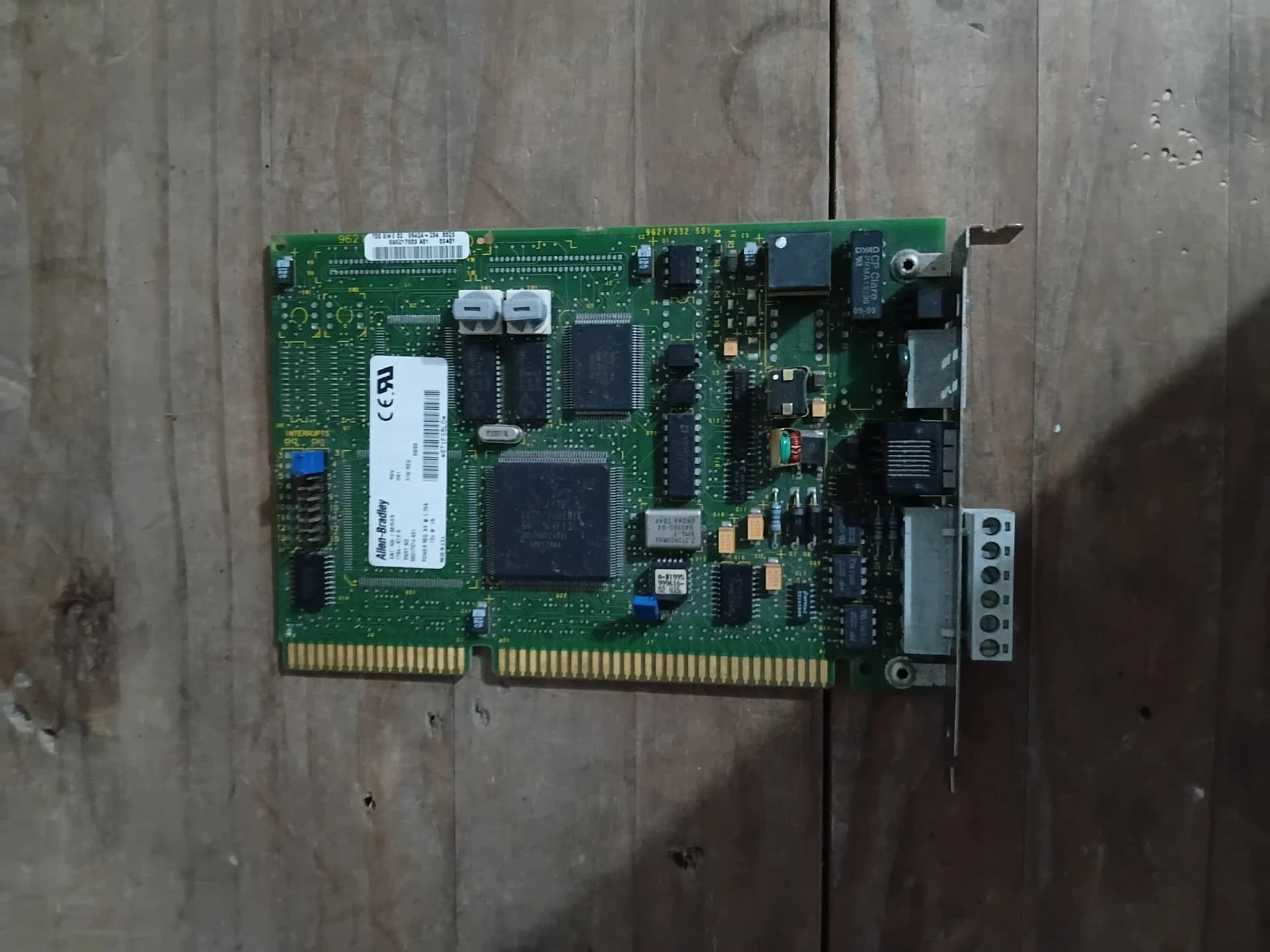 Placa Comunicação Allen-bradley 1784-KTX Série B - DH+/DH-485 - Usado + NF - 2 Unidades Disponíveis - Foto 1