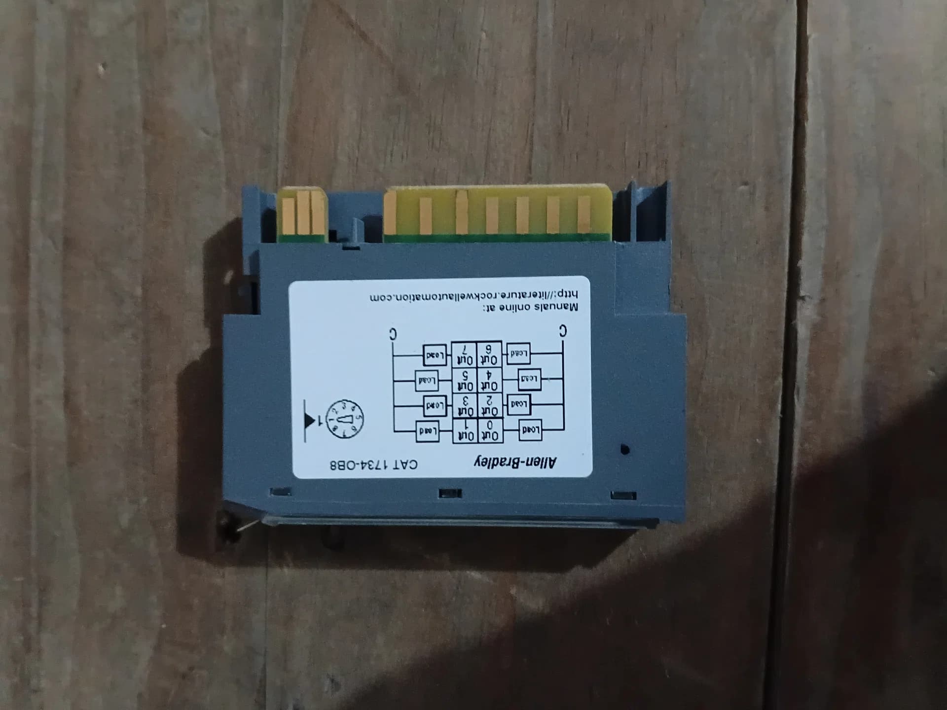 Módulo Saída Digital Allen-bradley 1734-OB8 8 Canais - Point I/o - Usado + NF - 5 Unid Disponíveis - Foto 3