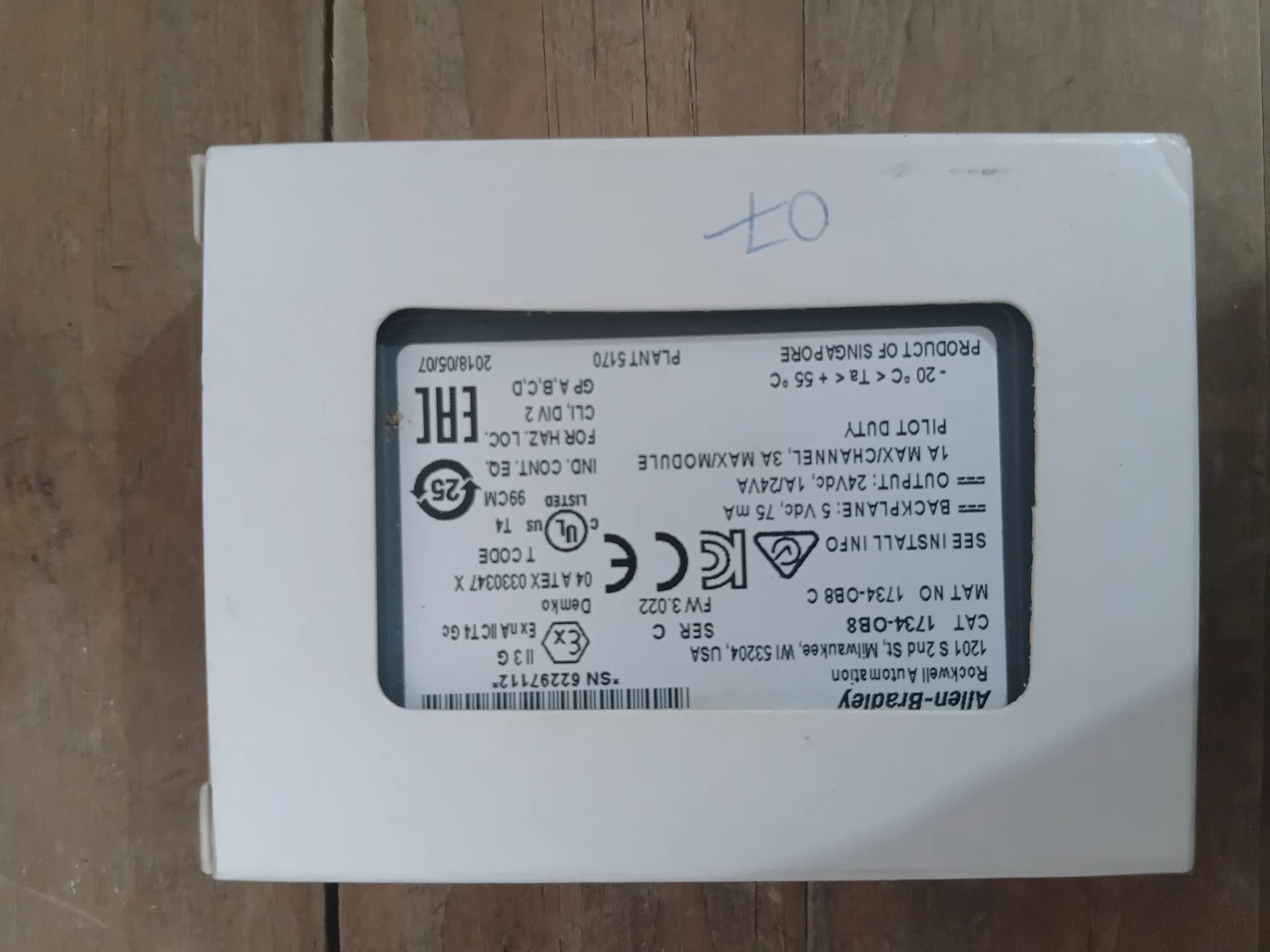 Módulo Saída Digital Allen-bradley 1734-OB8 8 Canais - NOVO NA Caixa + NF - 4 Unid Disponiveis - Foto 1