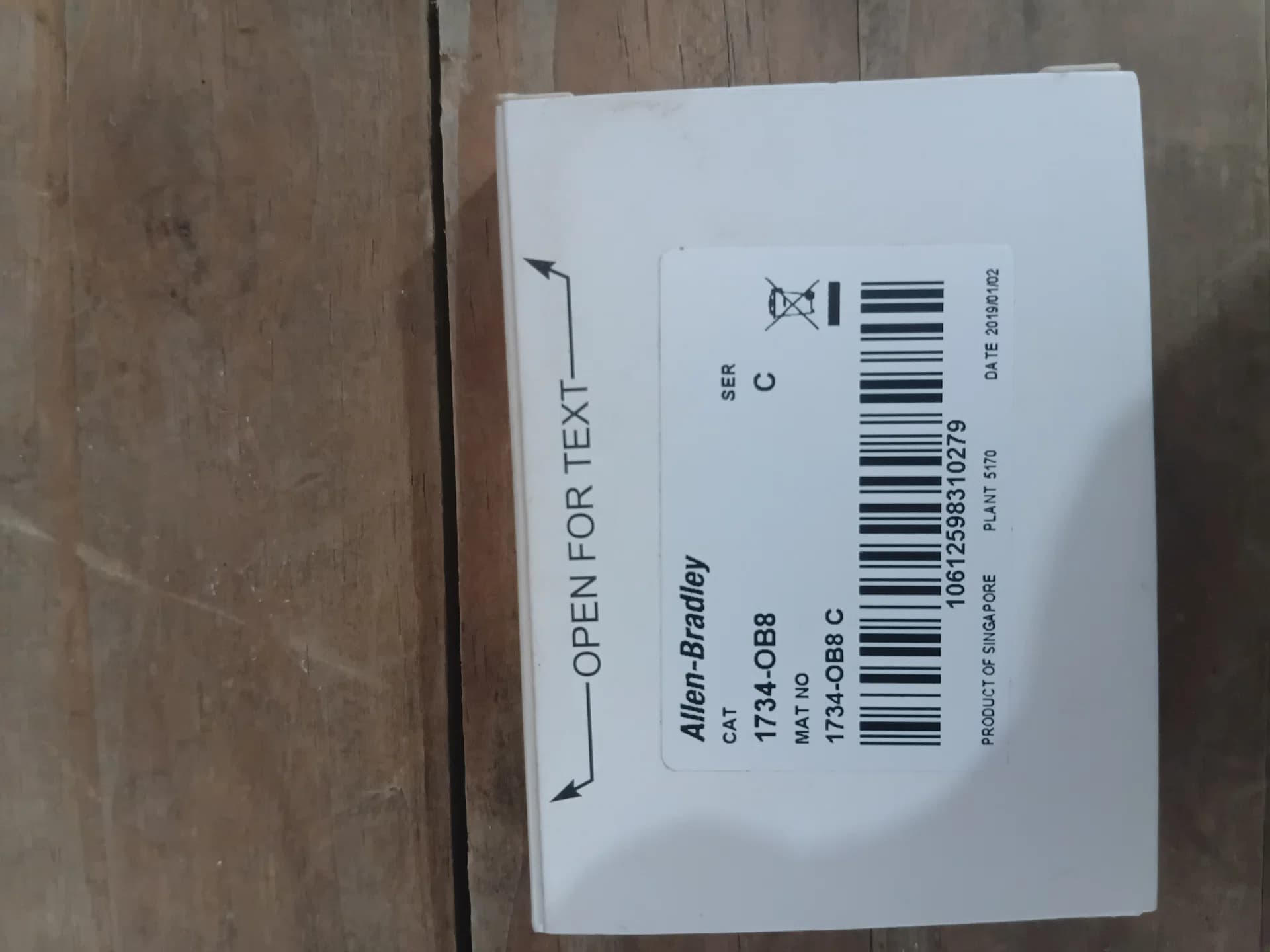 Módulo Saída Digital Allen-bradley 1734-OB8 8 Canais - NOVO NA Caixa + NF - 4 Unid Disponiveis - Foto 2