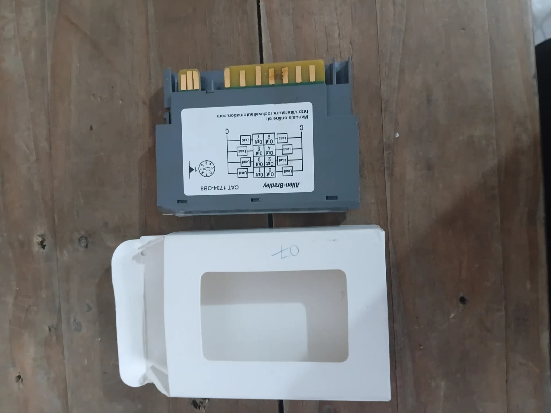 Módulo Saída Digital Allen-bradley 1734-OB8 8 Canais - NOVO NA Caixa + NF - 4 Unid Disponiveis - Foto 4