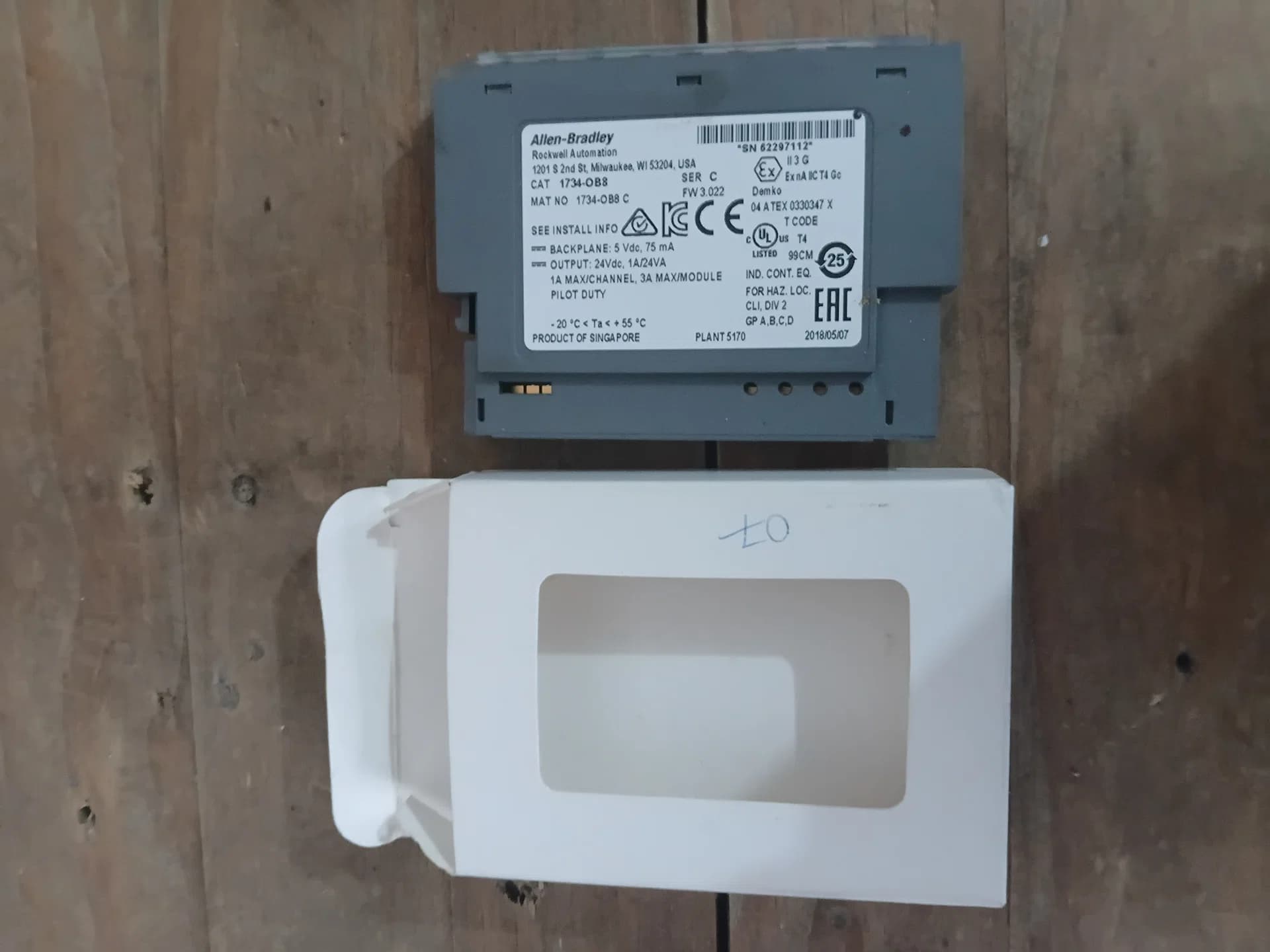 Módulo Saída Digital Allen-bradley 1734-OB8 8 Canais - NOVO NA Caixa + NF - 4 Unid Disponiveis - Foto 5
