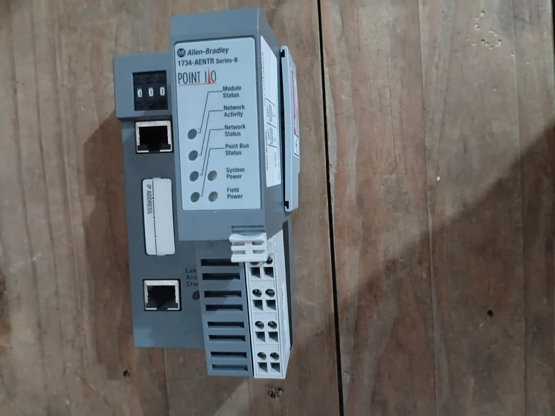 Adaptador Ethernet Allen-bradley 1734-AENTR Série B - NOVO NA Caixa + NOTA Fiscal - Foto 4