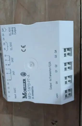Módulo Eaton Moeller MFD-TAP13-PT-A - Pt100 + I/o - Usado + NOTA Fiscal