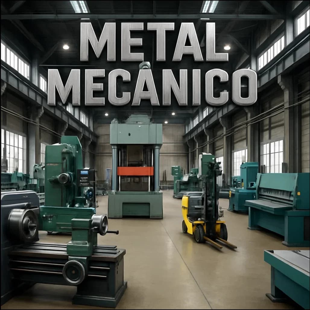 Metal Mecânico - Máquinas Industriais MAQX