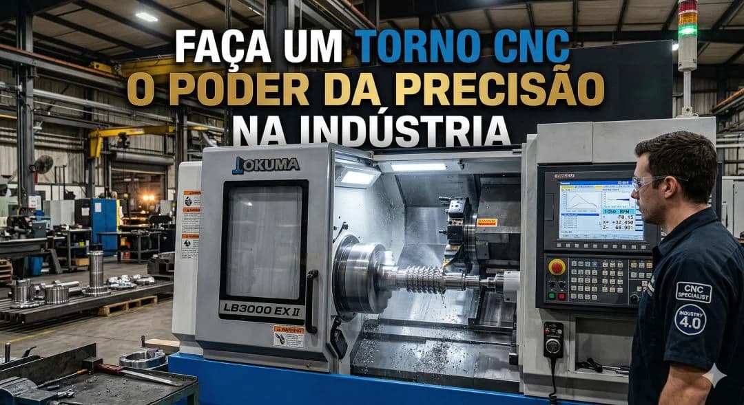 Torno CNC: O Poder da Precisão na Indústria
