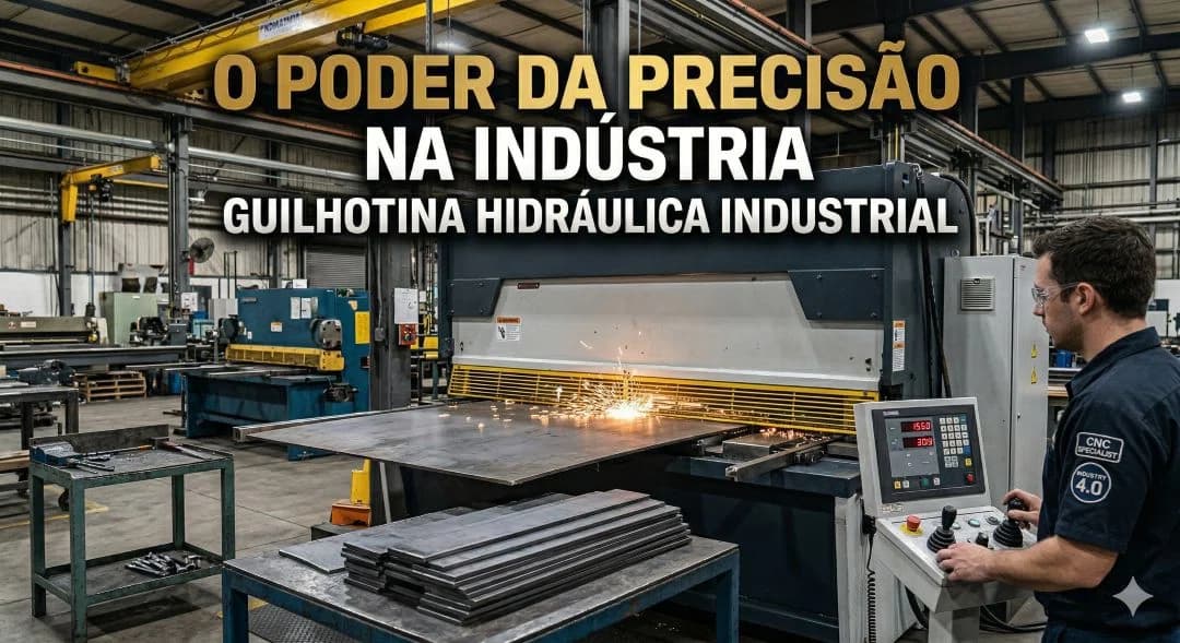 Guilhotina Hidráulica Industrial: Tudo o que Você Precisa Saber
