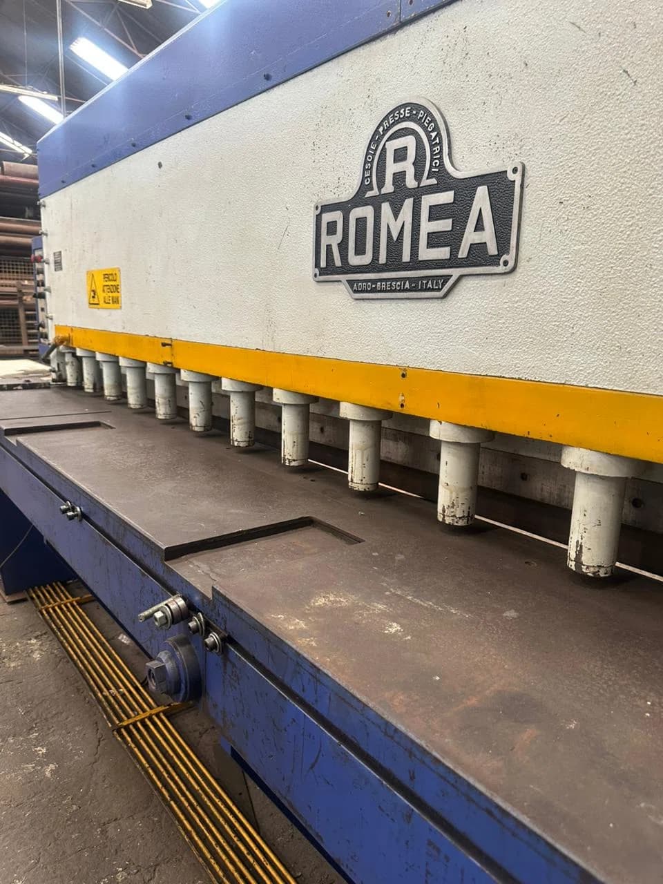Guilhotina de Chapa - Marca Romea (italiana) - Foto 3