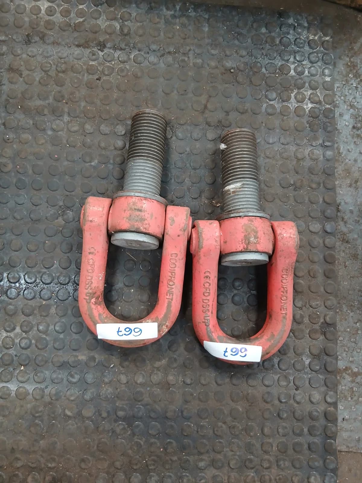 2 Olhais C/ Dupla Articulação - Capac 25 Ton - Foto 2