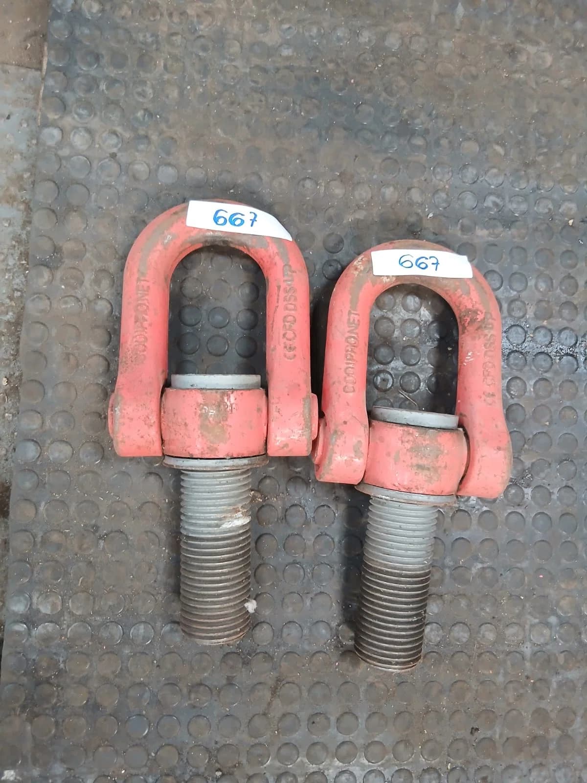 2 Olhais C/ Dupla Articulação - Capac 25 Ton - Foto 1