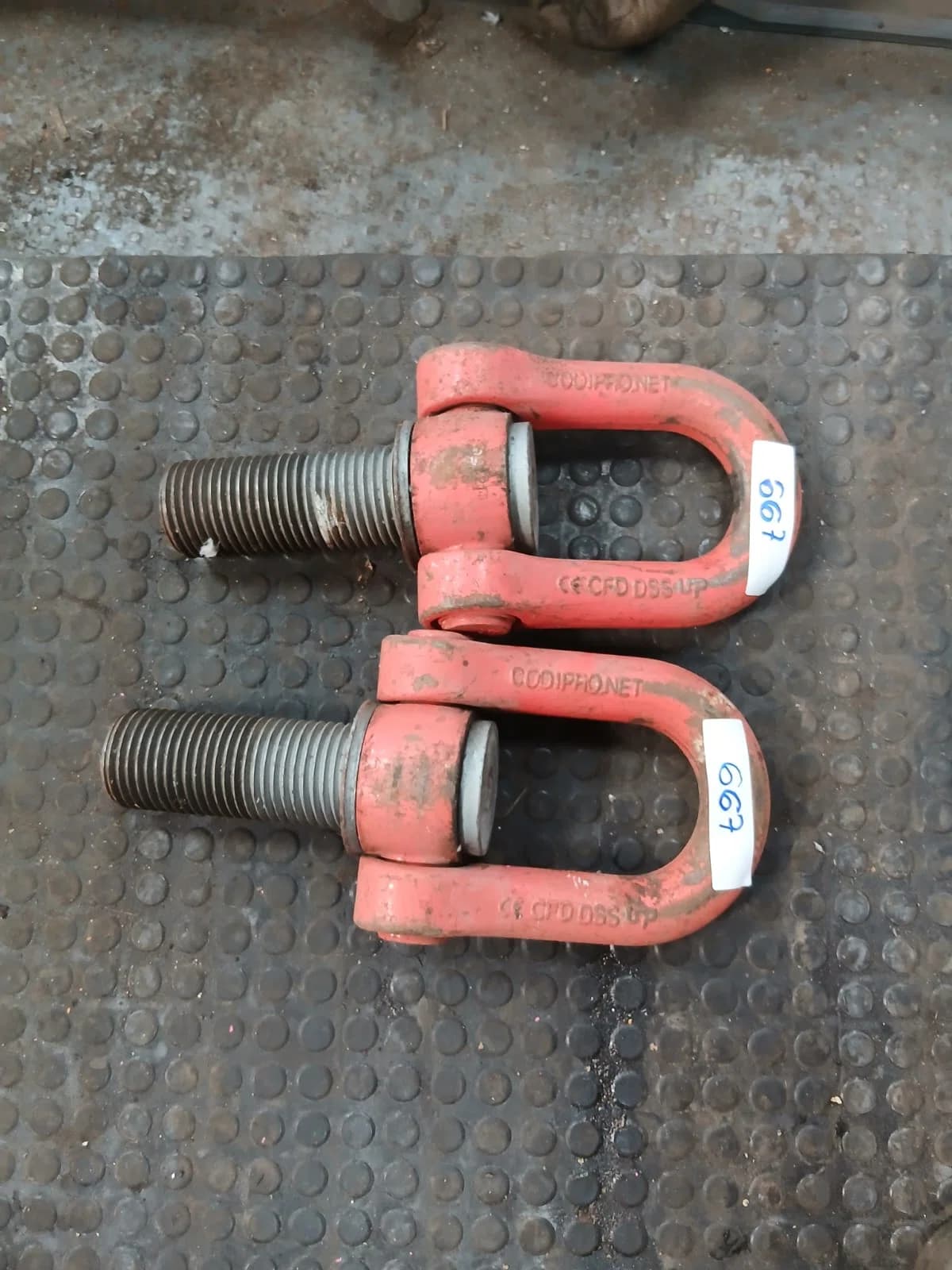 2 Olhais C/ Dupla Articulação - Capac 25 Ton - Foto 3