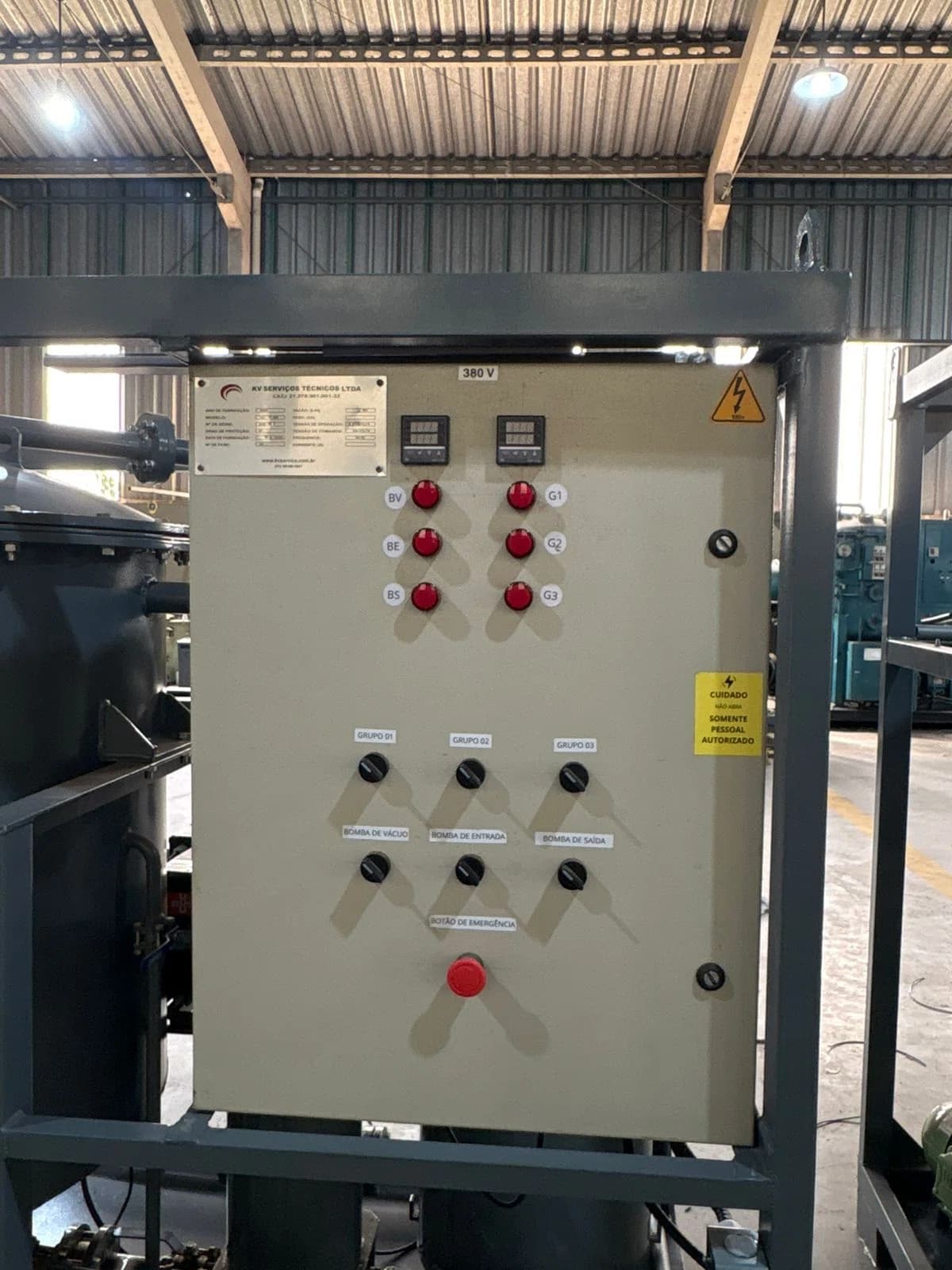 Máquina Termovácuo 6.000 Litros para Tratamento de Óleo Isolante - Foto 1