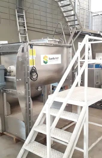 Misturador Ribbon Blender para Suco (500L)