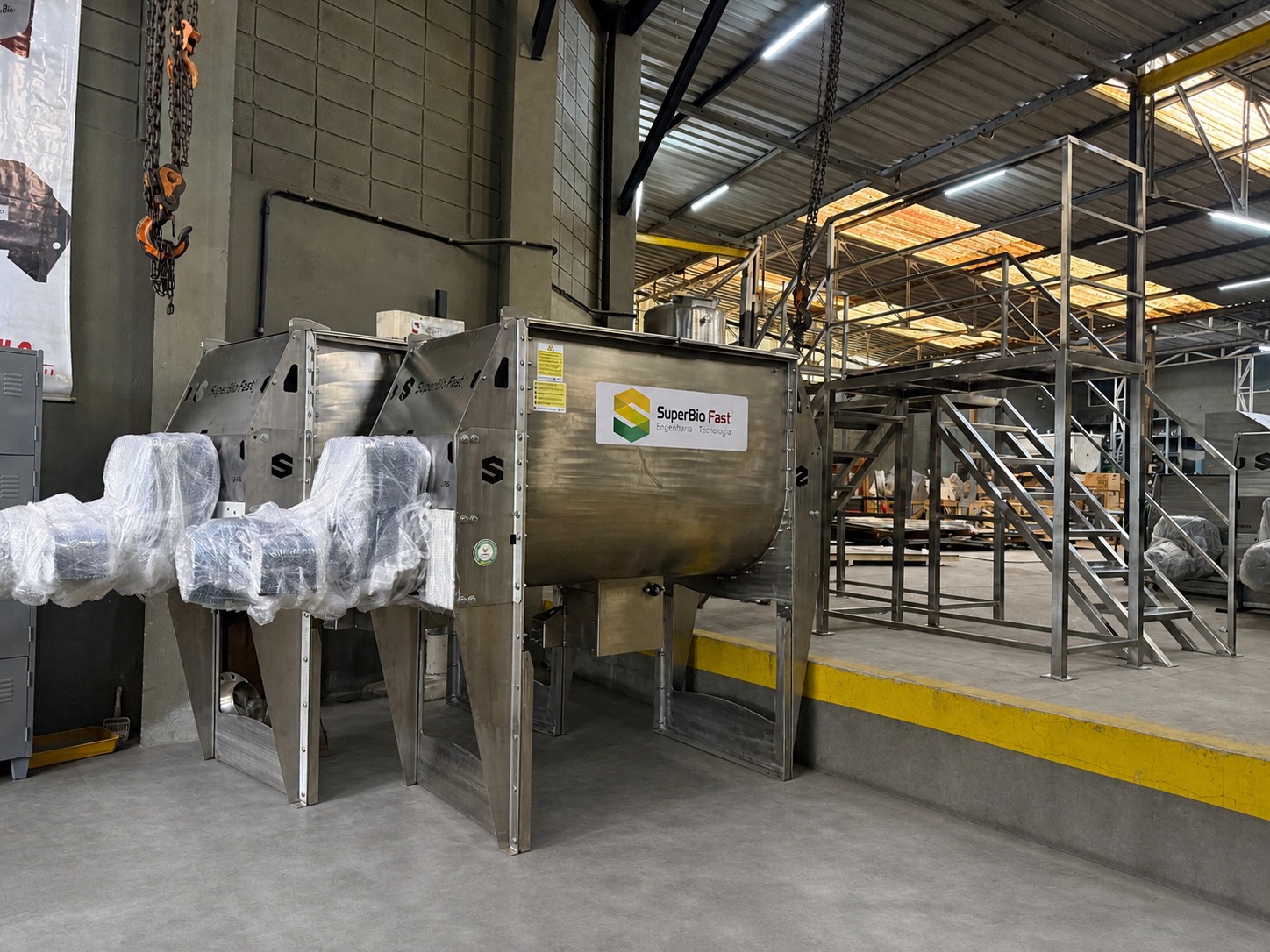 Misturador Ribbon Blender para Fertilizantes Minerais - Foto 1