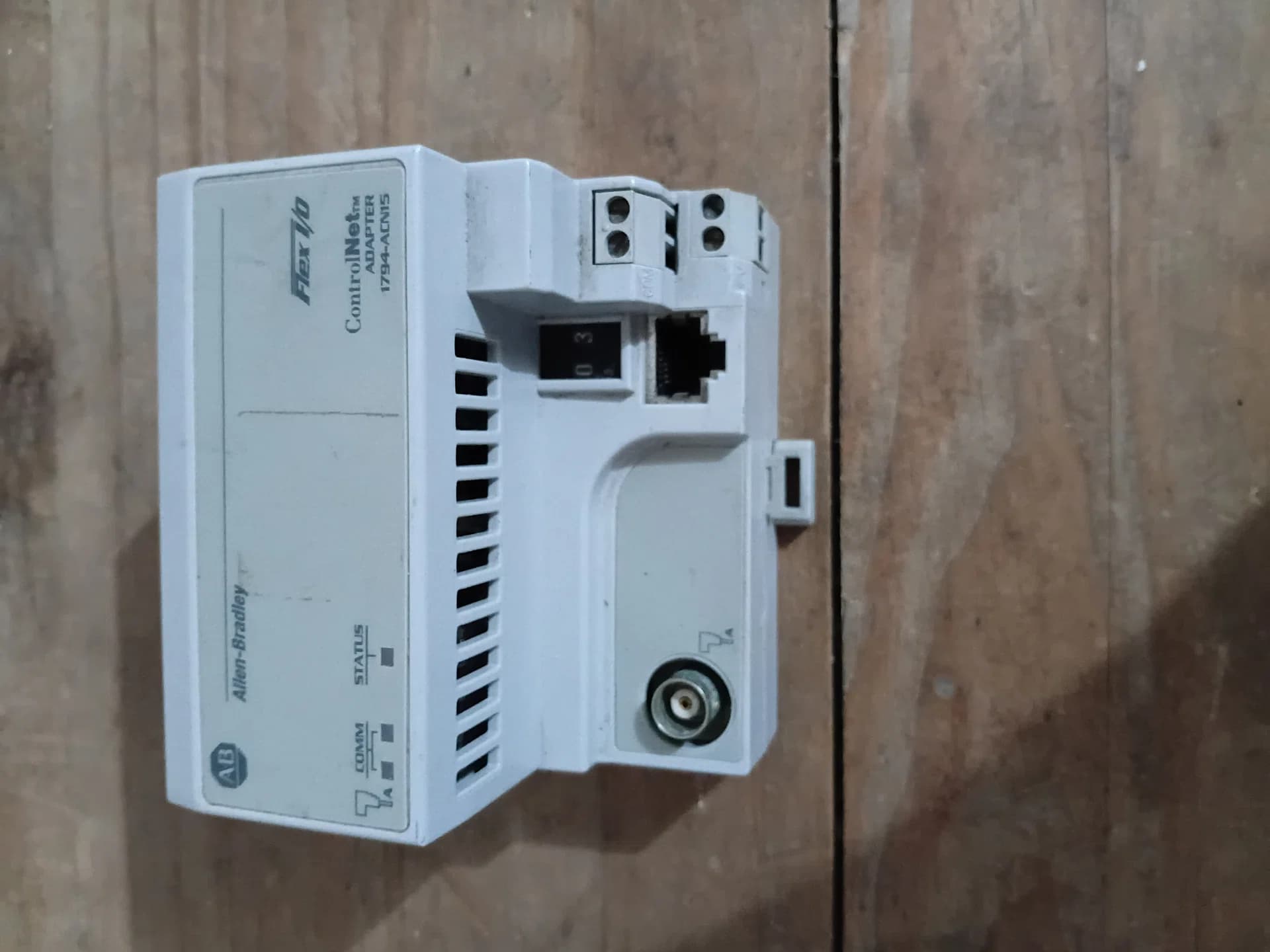 Adaptador Controlnet Allen-bradley 1794-ACN15 - FLEX I/o - Série C + NF - Foto 1