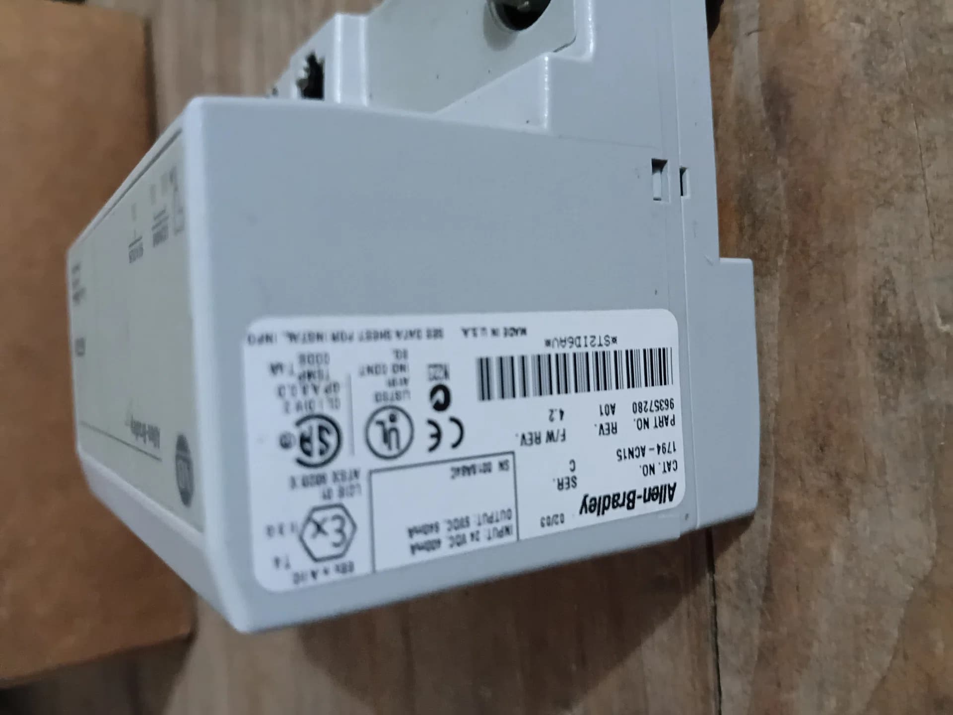 Adaptador Controlnet Allen-bradley 1794-ACN15 - FLEX I/o - Série C + NF - Foto 3