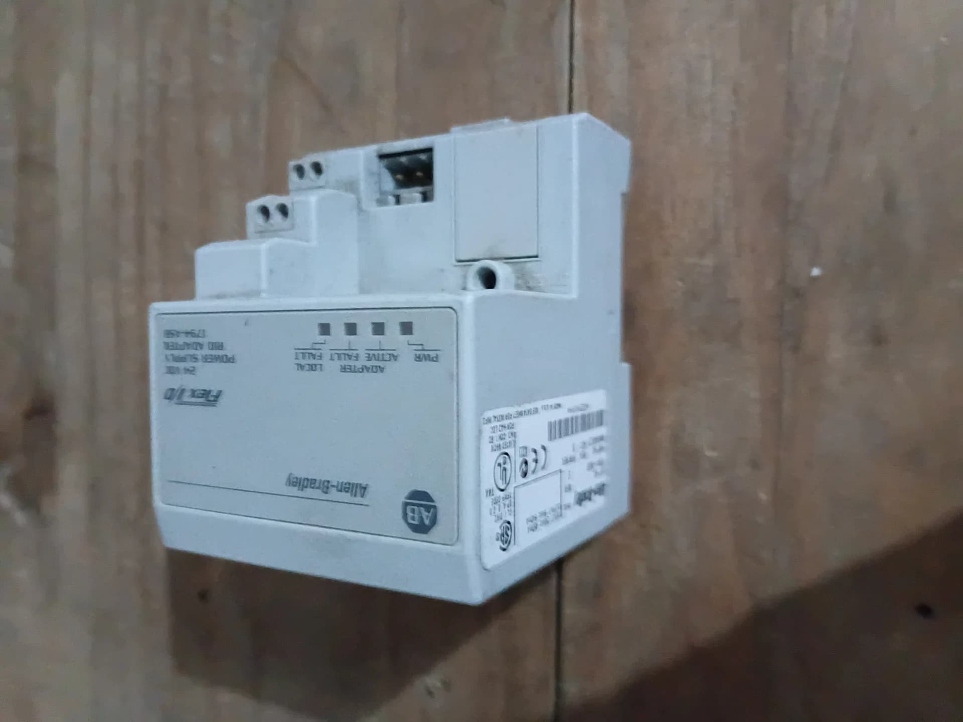 Adaptador RIO Allen-bradley 1794-ASB Série e - FLEX I/o - Usado + NF - Foto 4