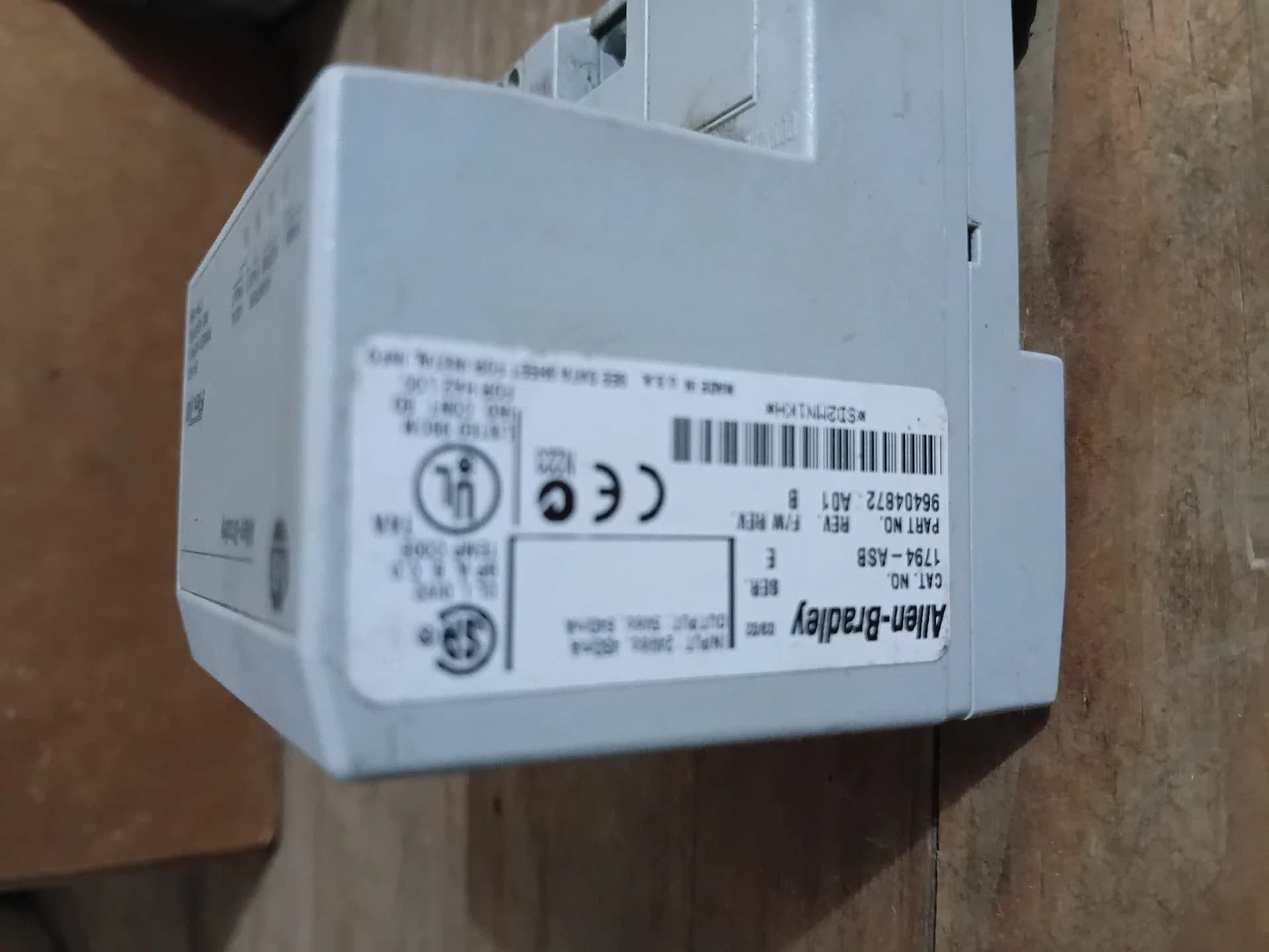 Adaptador RIO Allen-bradley 1794-ASB Série e - FLEX I/o - Usado + NF - Foto 5