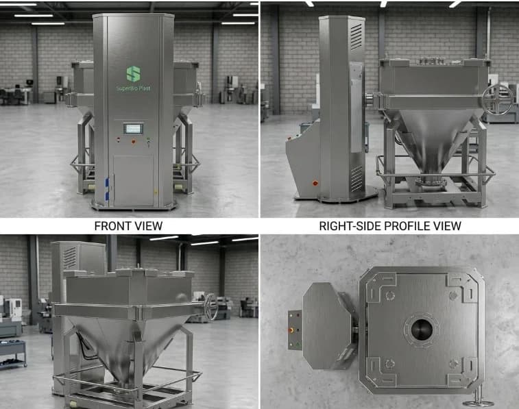 Mixer Bin Rotativo (500L) - Foto 2