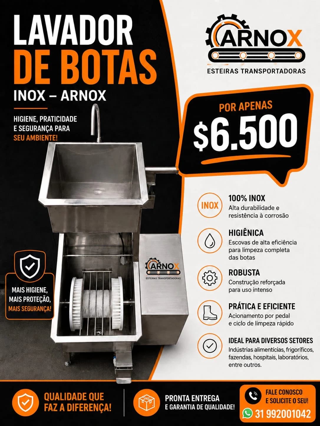 Lavador de Botas com Lavabo - Foto 1